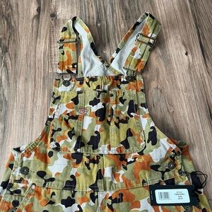 Dickies Urban Camo Overalls Streetwear OUtdoor Fall Indie Skater Alt Gorpcore